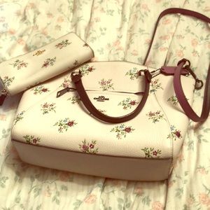 Coach Prairie satchel and wallet, limited edition!